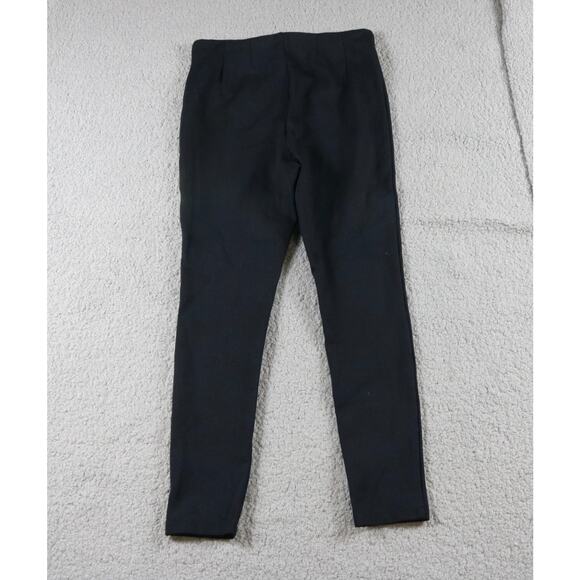 Free People Pants 2 Black Ponte Straight Leg - Picture 2 of 7